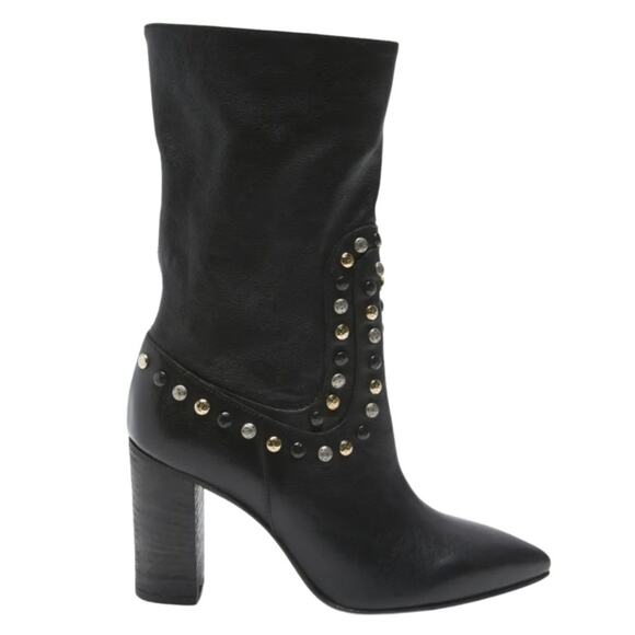 Free People Dakota Studded Western Boot Size 6.5 - Picture 2 of 8